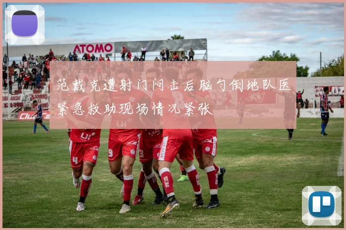 范戴克遭射门闷击后脑勺倒地队医紧急救助现场情况紧张